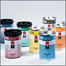 Шелковисто-глянцевая краска для тампонной и трафаретной печати Glasfarbe GL