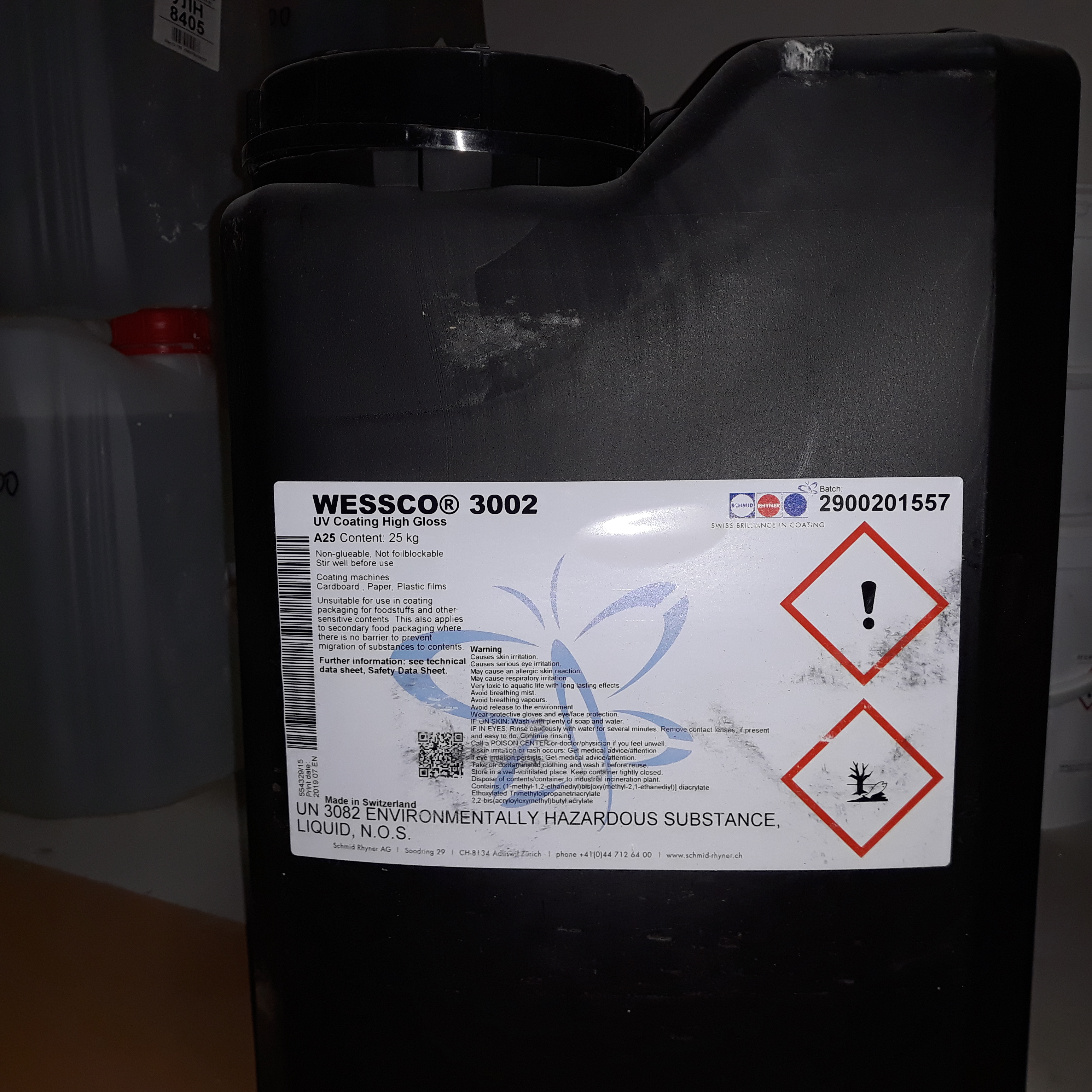 Wessco 3002 Schmid Rhyner (Швейцария) УФ лак